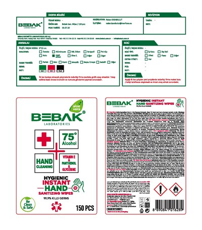 Pdp (Bebak Sanitizing Wipe)